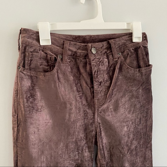 Free People Velvet Crop Flare - Picture 8 of 9